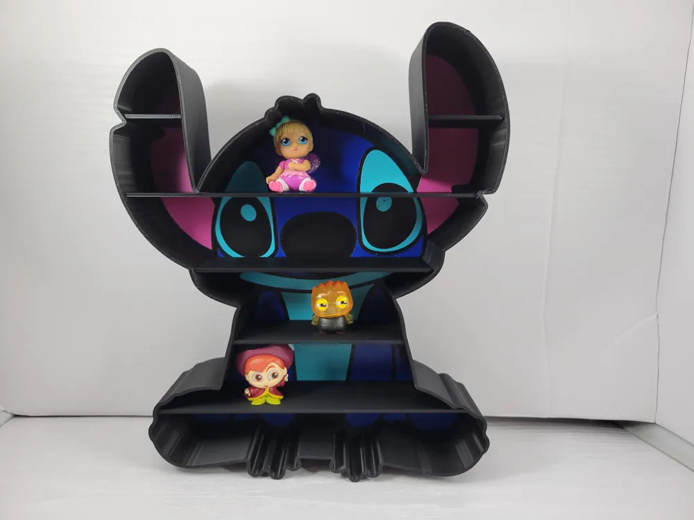 Blue Alien Trinket Shelf