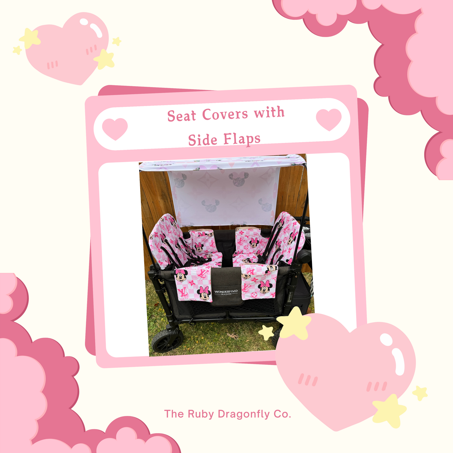 Custom Seat Covers with Side Flaps