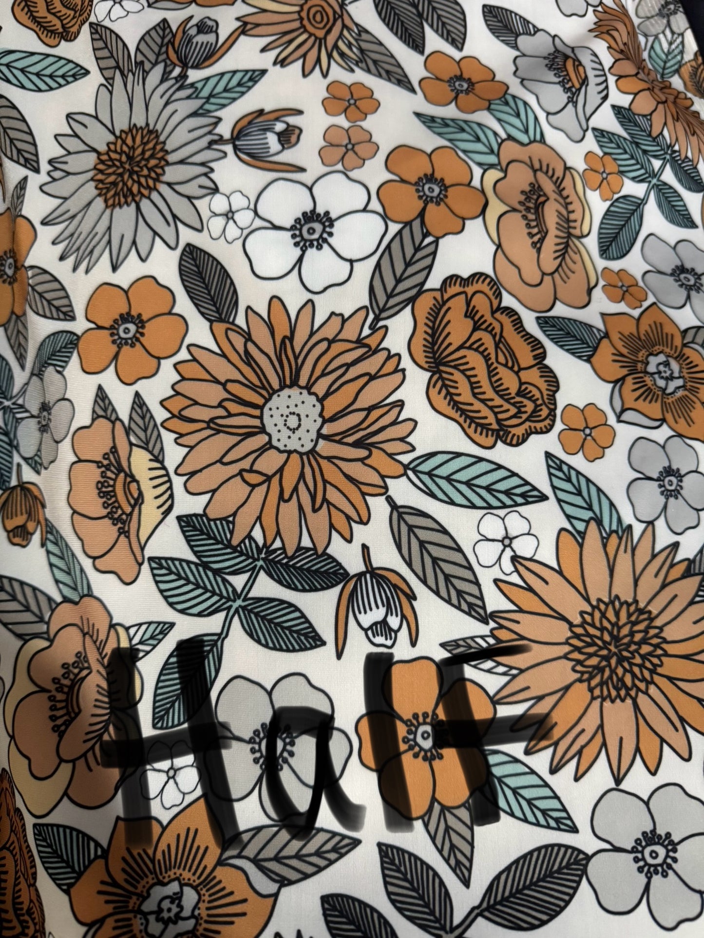 RTS Floral Half Canopy