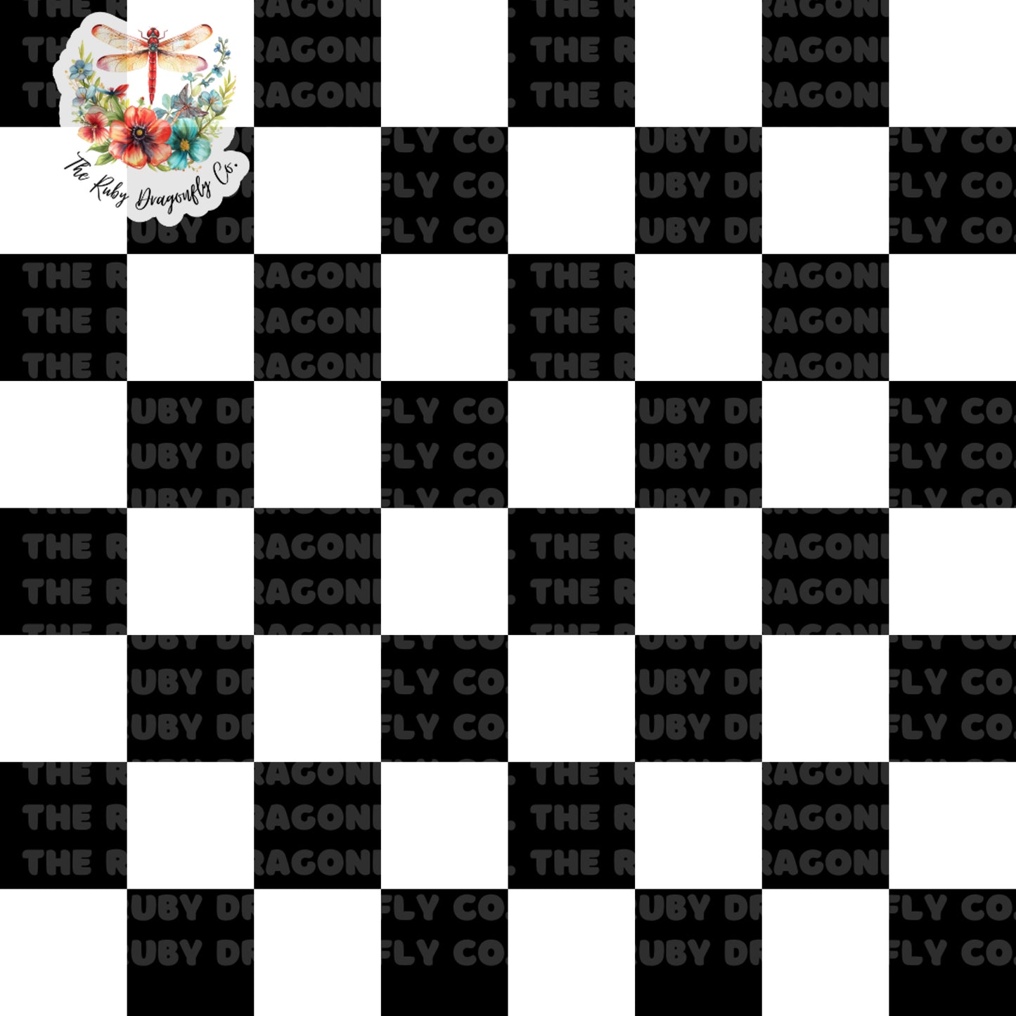 Black & White Checkered