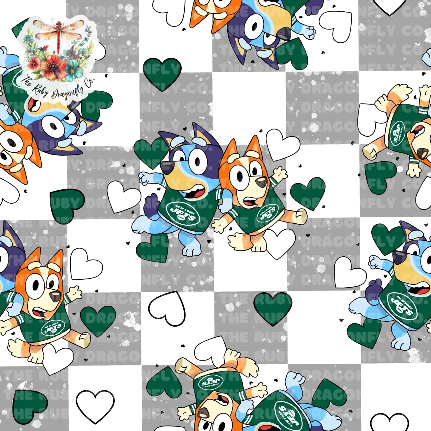 Jets/Blue Dog Mashup Check