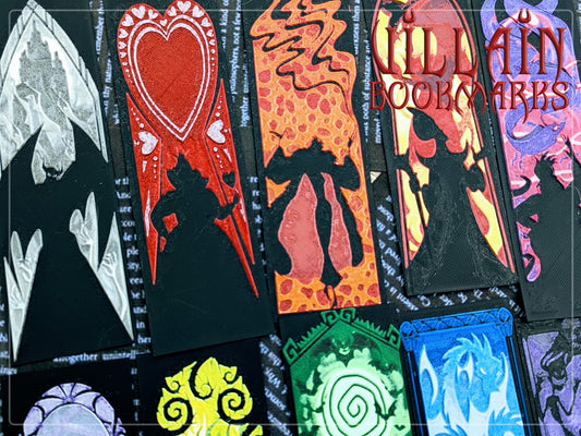 Villains bookmarks