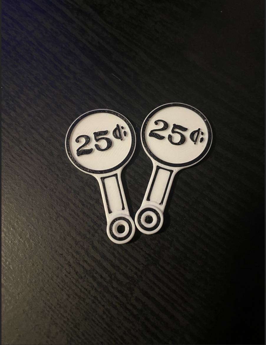 Cart Key with Keychain