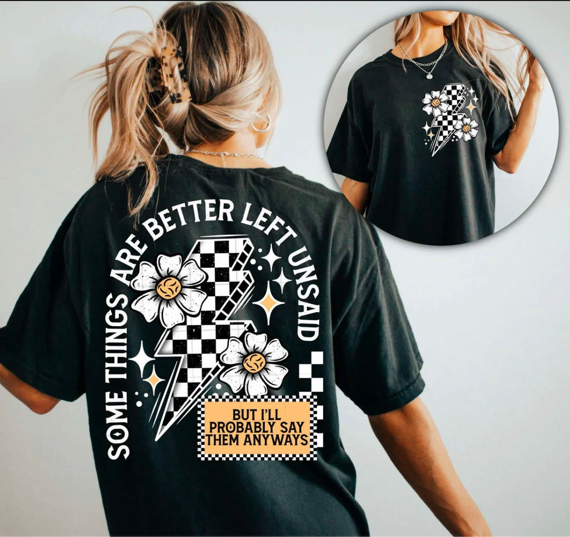 Better Left Unsaid