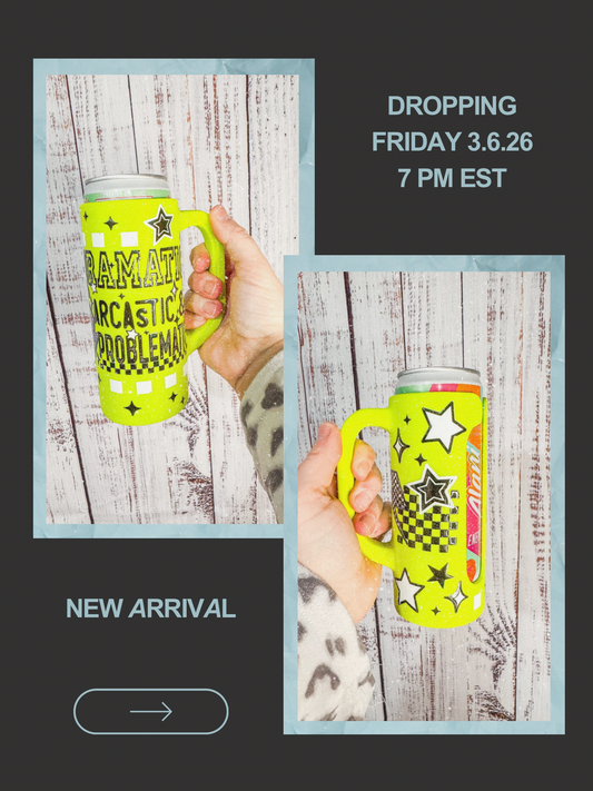 Drama Queen Energy Can Holder