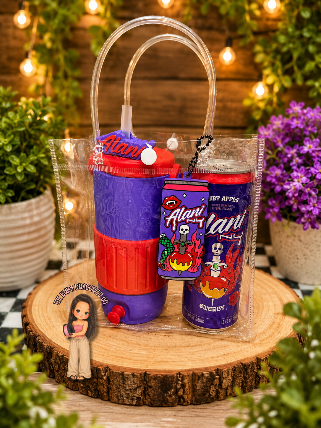 Ruby Red Can Cooler Bundle