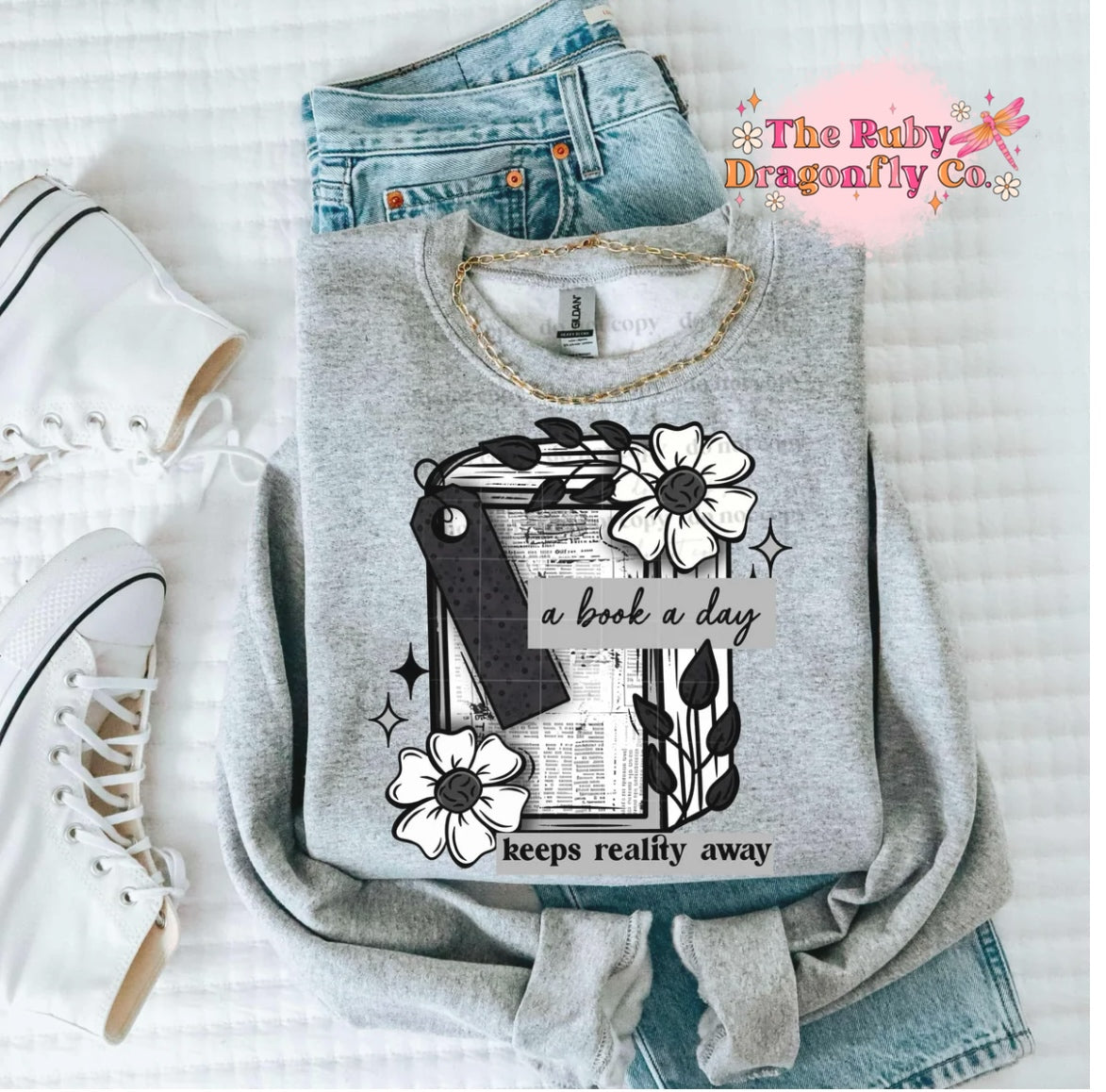 A Book A Day Tee