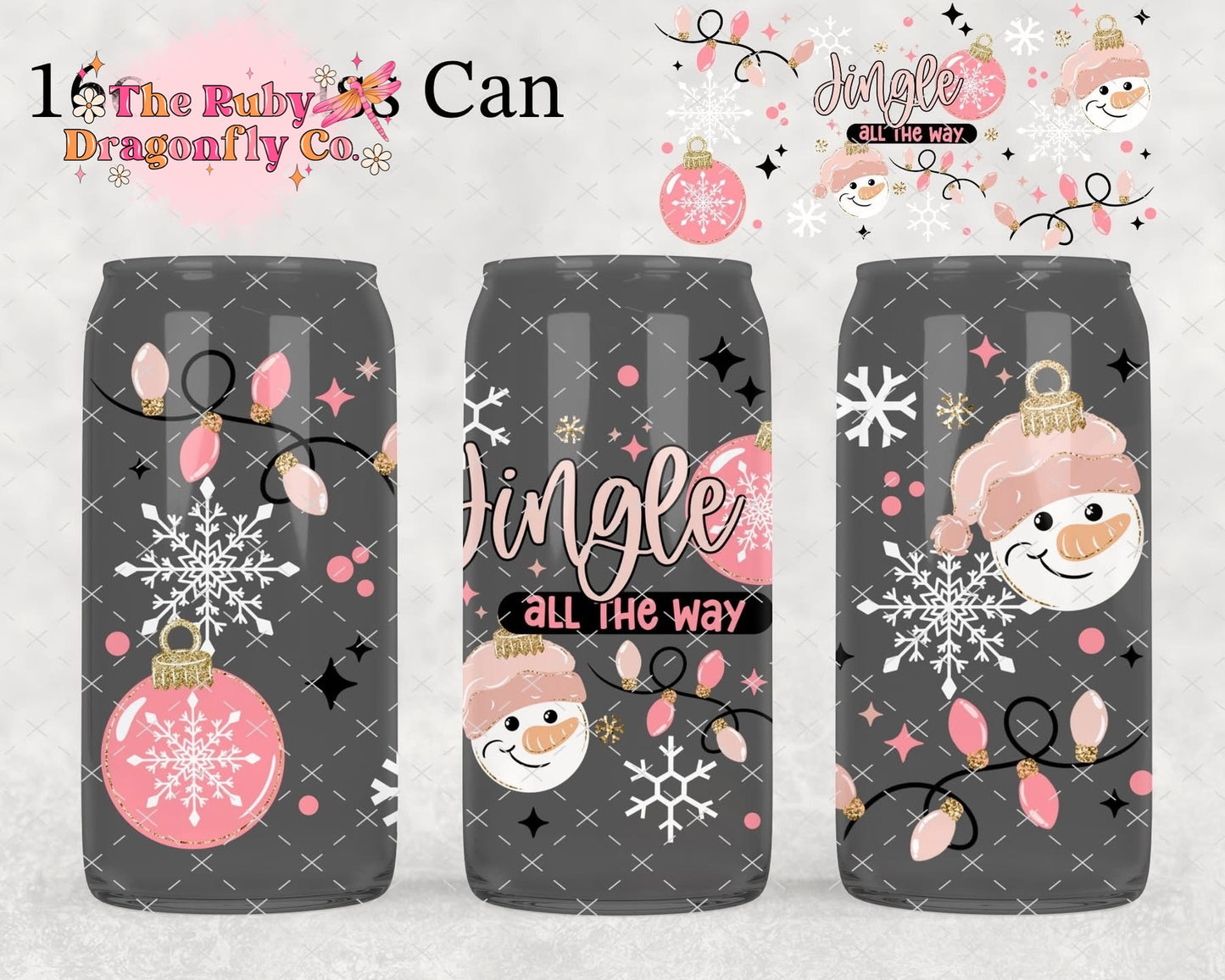 Jingle All The Way Pink