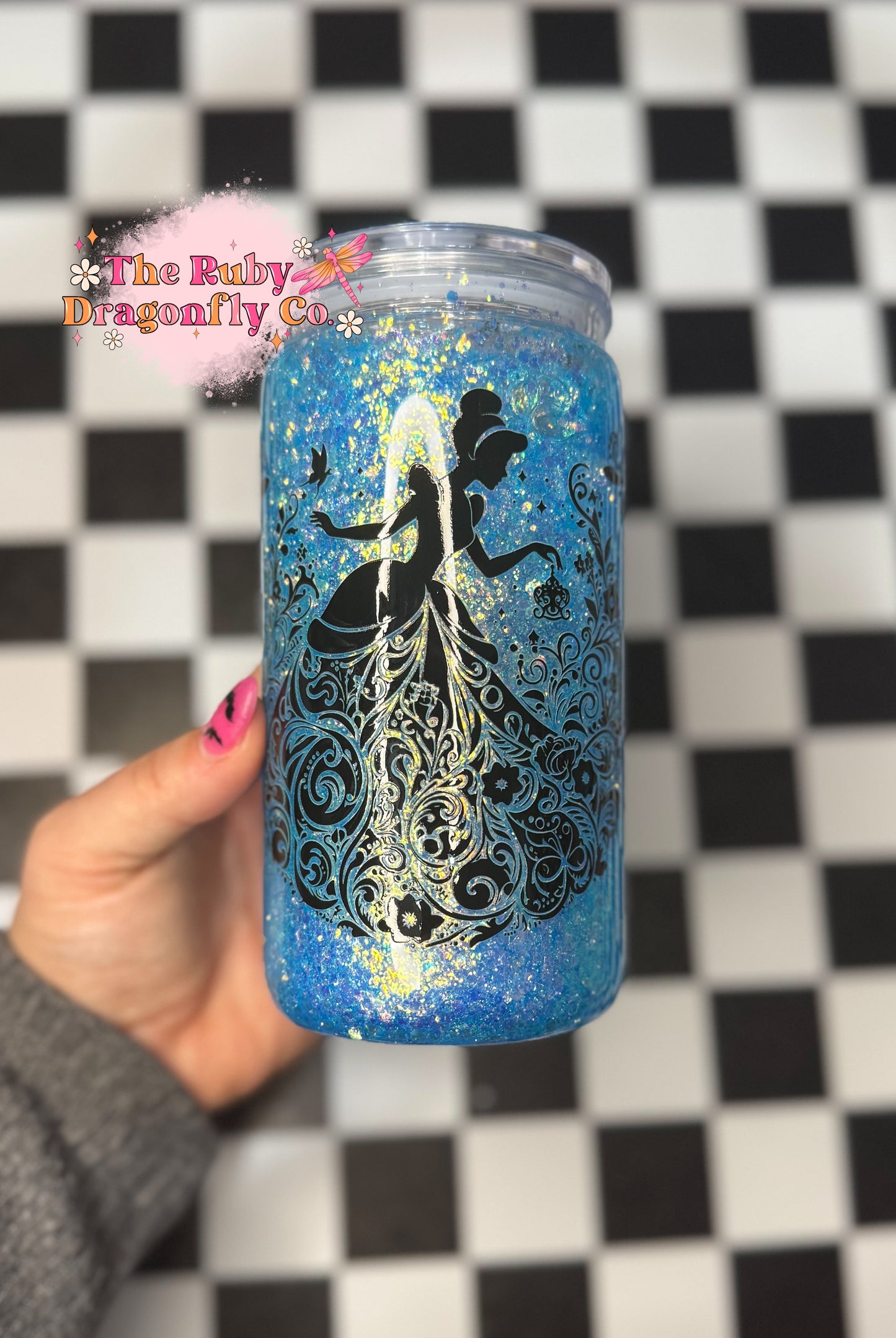 RTS Midnight Princess 16 oz Tumbler