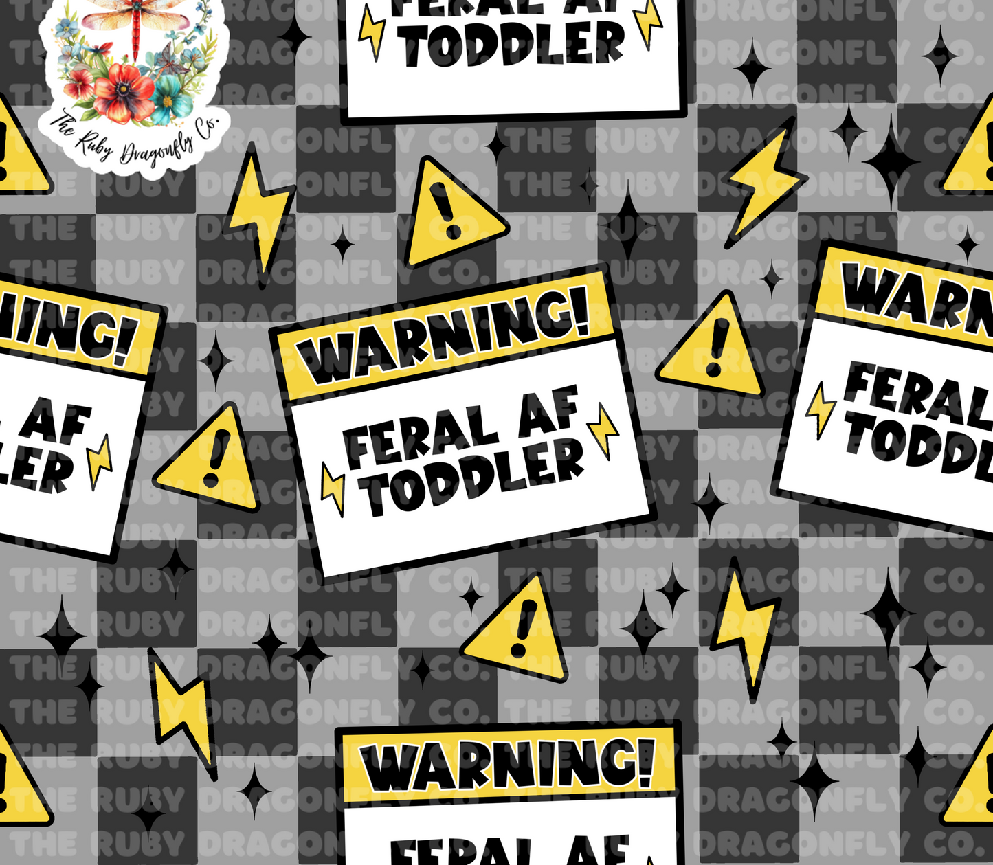 Feral AF Toddler Custom