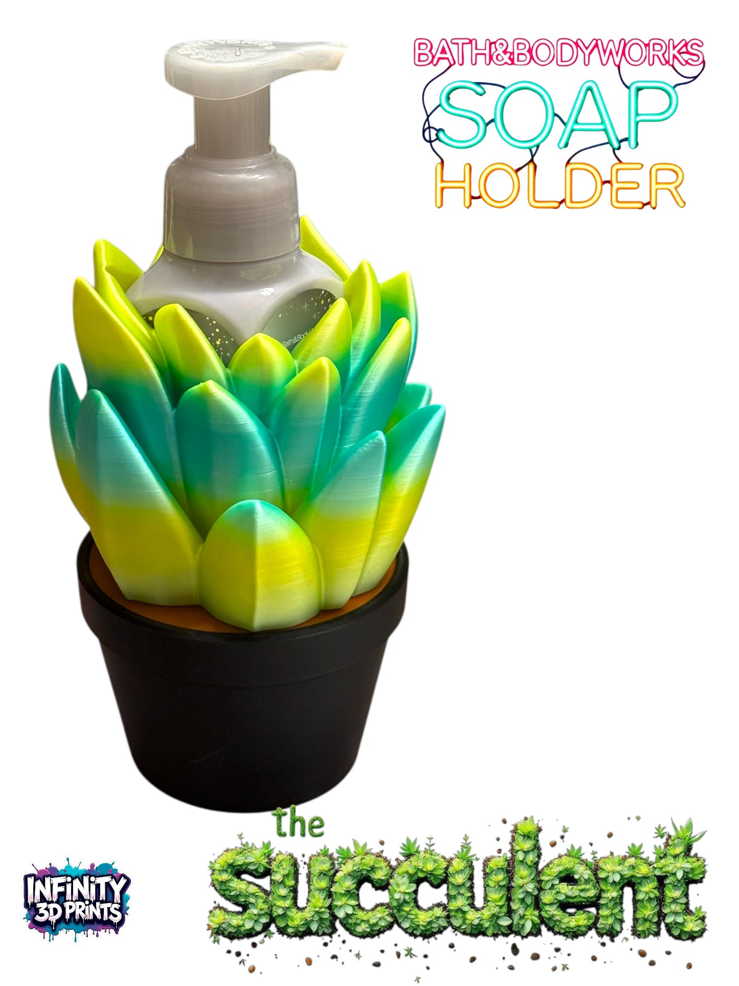 Succulent BBW Soap Holder