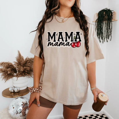 Mama cherries (black writing)