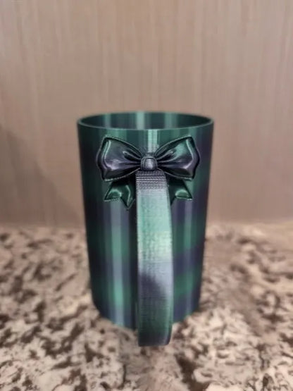 12 oz Can Holder with Bow