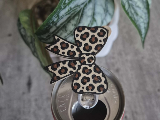 Leopard Bow Can Opener