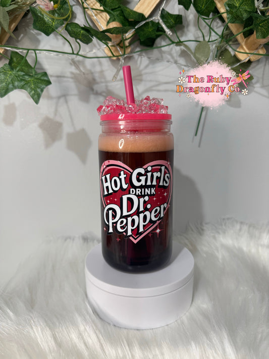 Hot Girls Drink Soda Tumbler