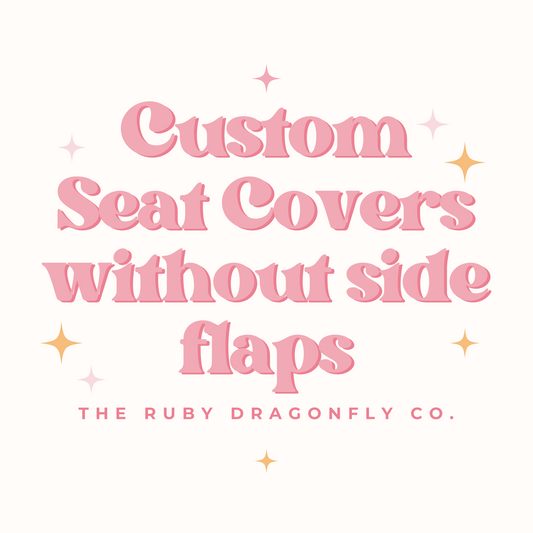 Custom Seat Covers without Side Flaps