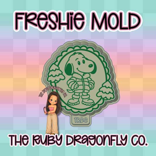 Dog Puffer Coat Frame Silicone Mold