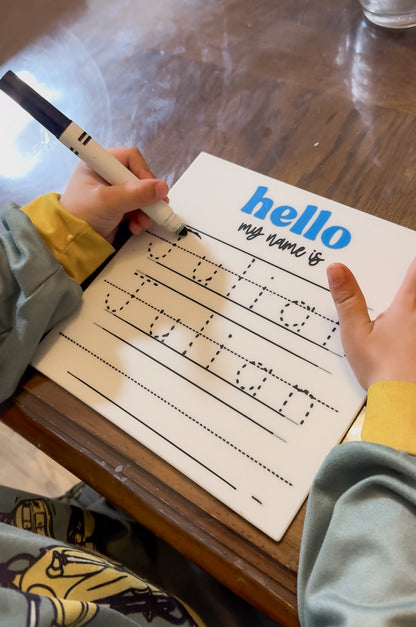 Reusable Personalized Whiteboard