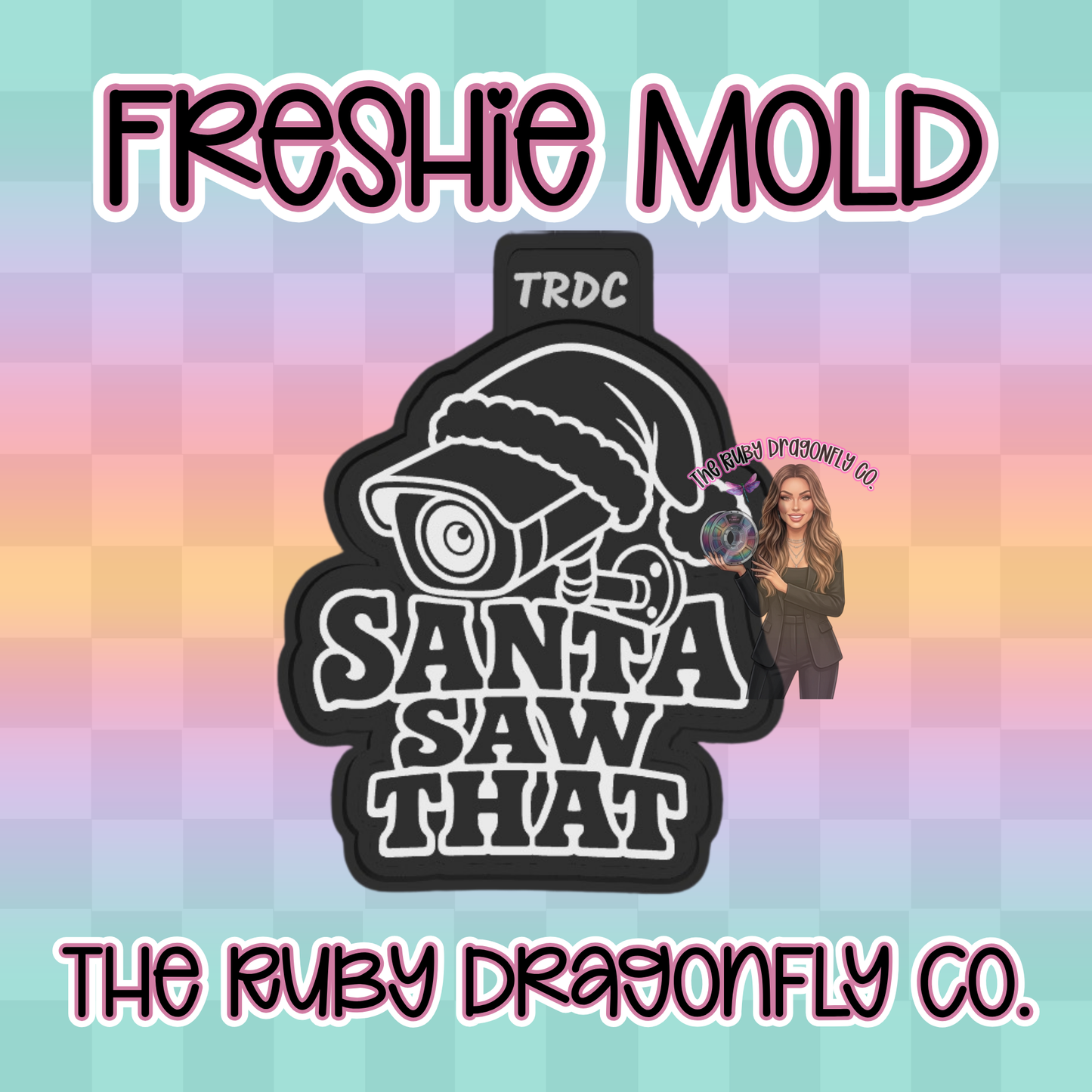 Santa Saw That Cam Silicone Mold
