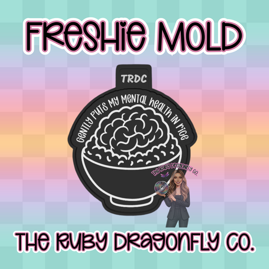 Mental Health in Rice Silicone Mold