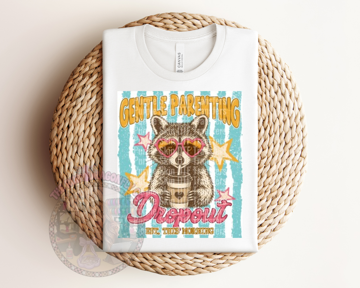 Gentle Parenting Dropout Racoon