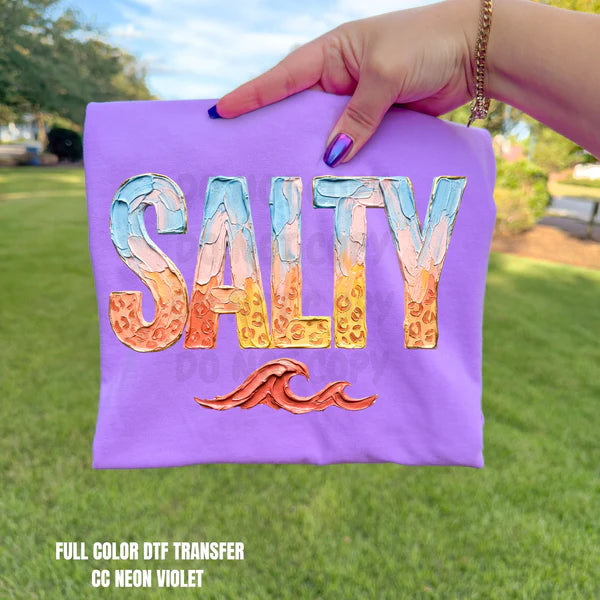 Salty Faux Painted