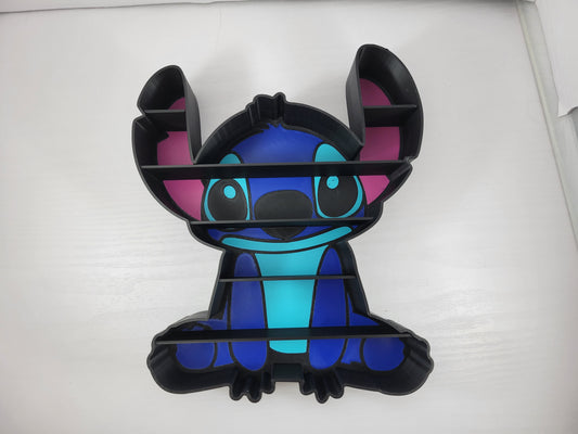 Blue Alien Trinket Shelf