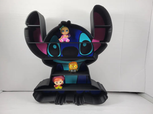 Blue Alien Trinket Shelf
