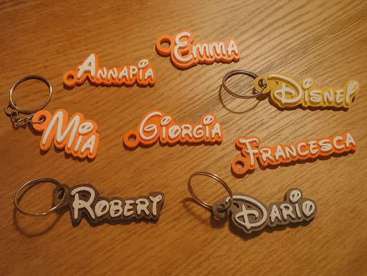 Dizney Personalized Keychain