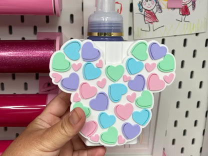 Soap Holder with Interchangeable Faces (Faces)
