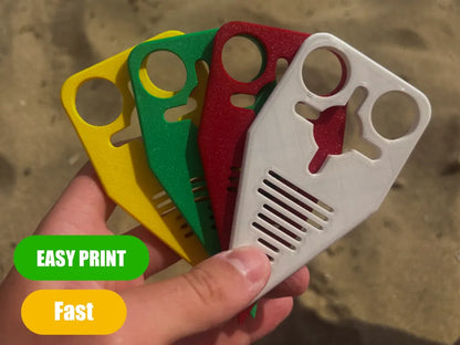 Beach Blanket/Towel Securing Clips (pack of 4)