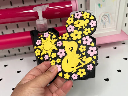 Soap Holder with Interchangeable Faces (Faces)