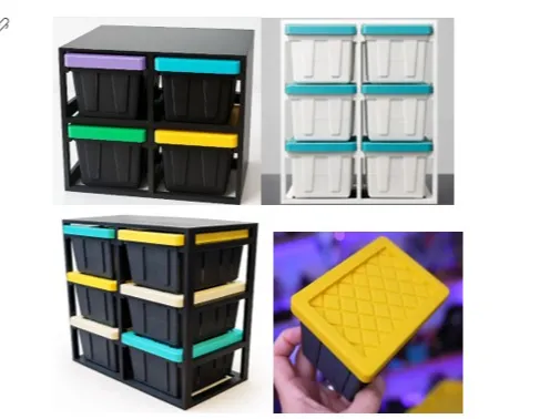 Teeny Totes with Rack