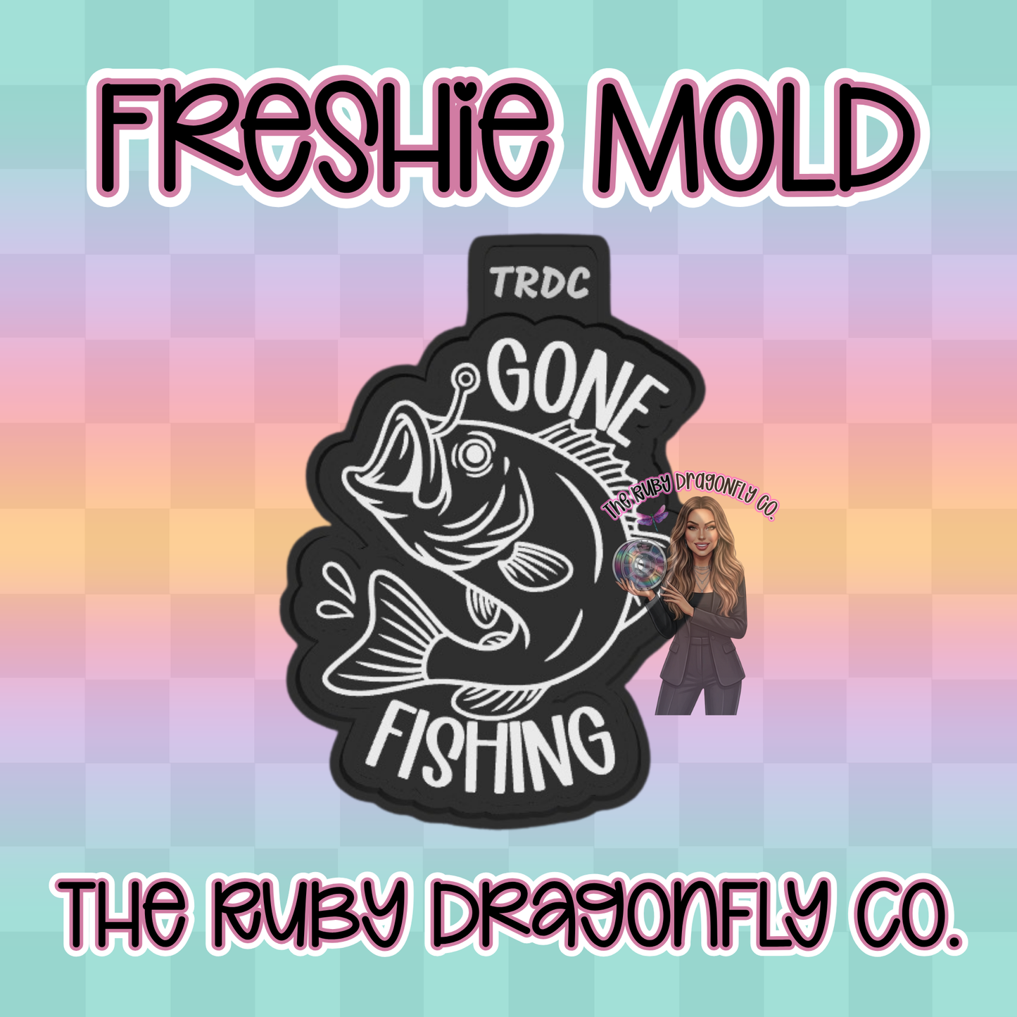 Gone Fishing Silicone Mold