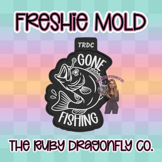 Gone Fishing Silicone Mold