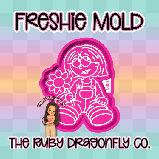 LM Girl Flower Silicone Mold