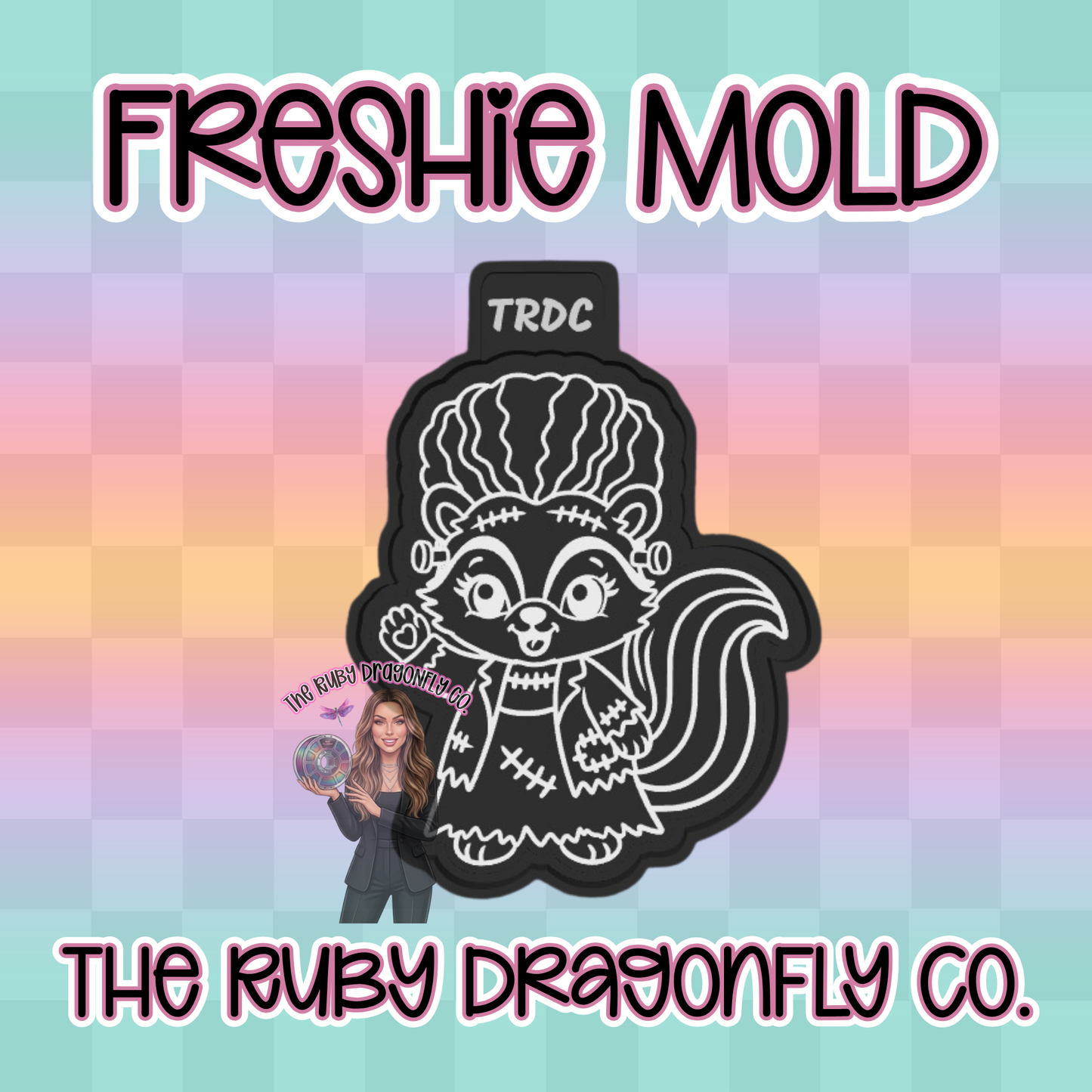 Mrs. Frankie Skunk Silicone Mold