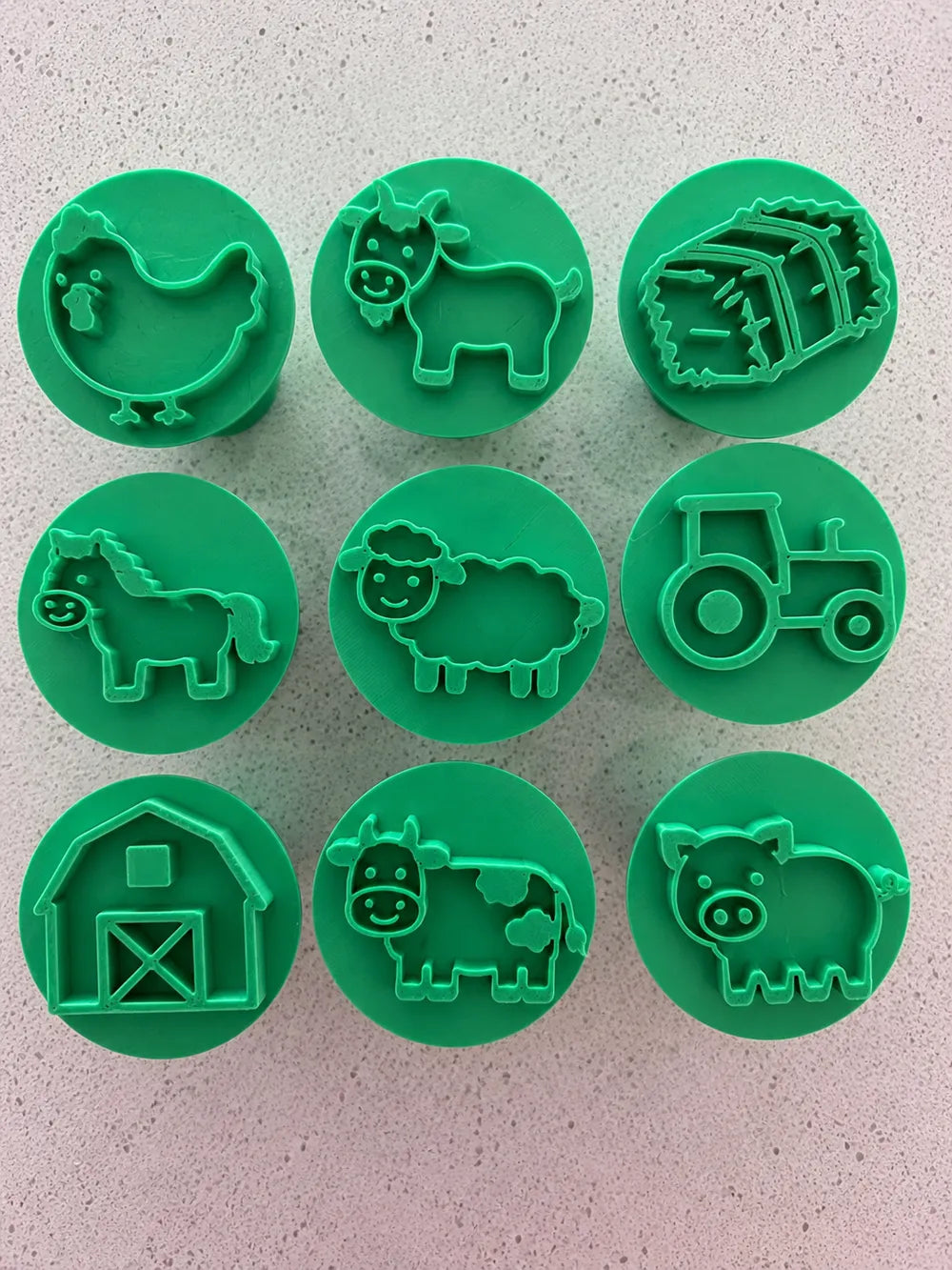 Playdoh Stamps (set of 9)