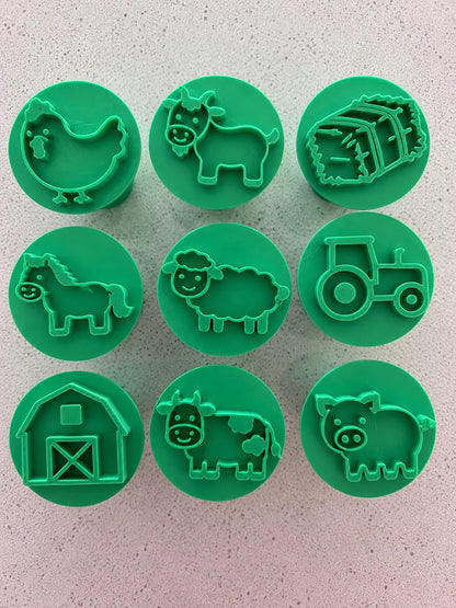 Playdoh Stamps (set of 9)