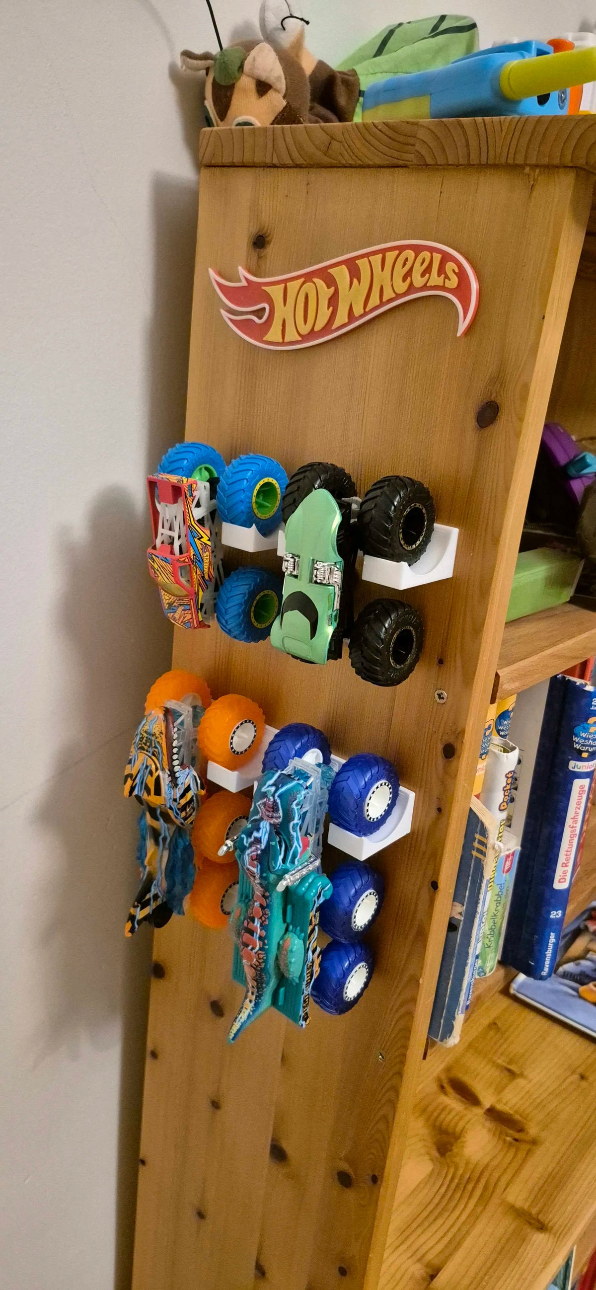 Monster Truck Hanging Display Storage