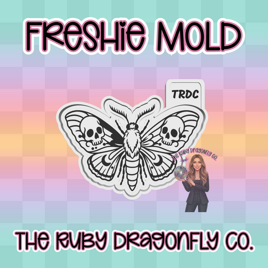 Skull Death Moth Mold