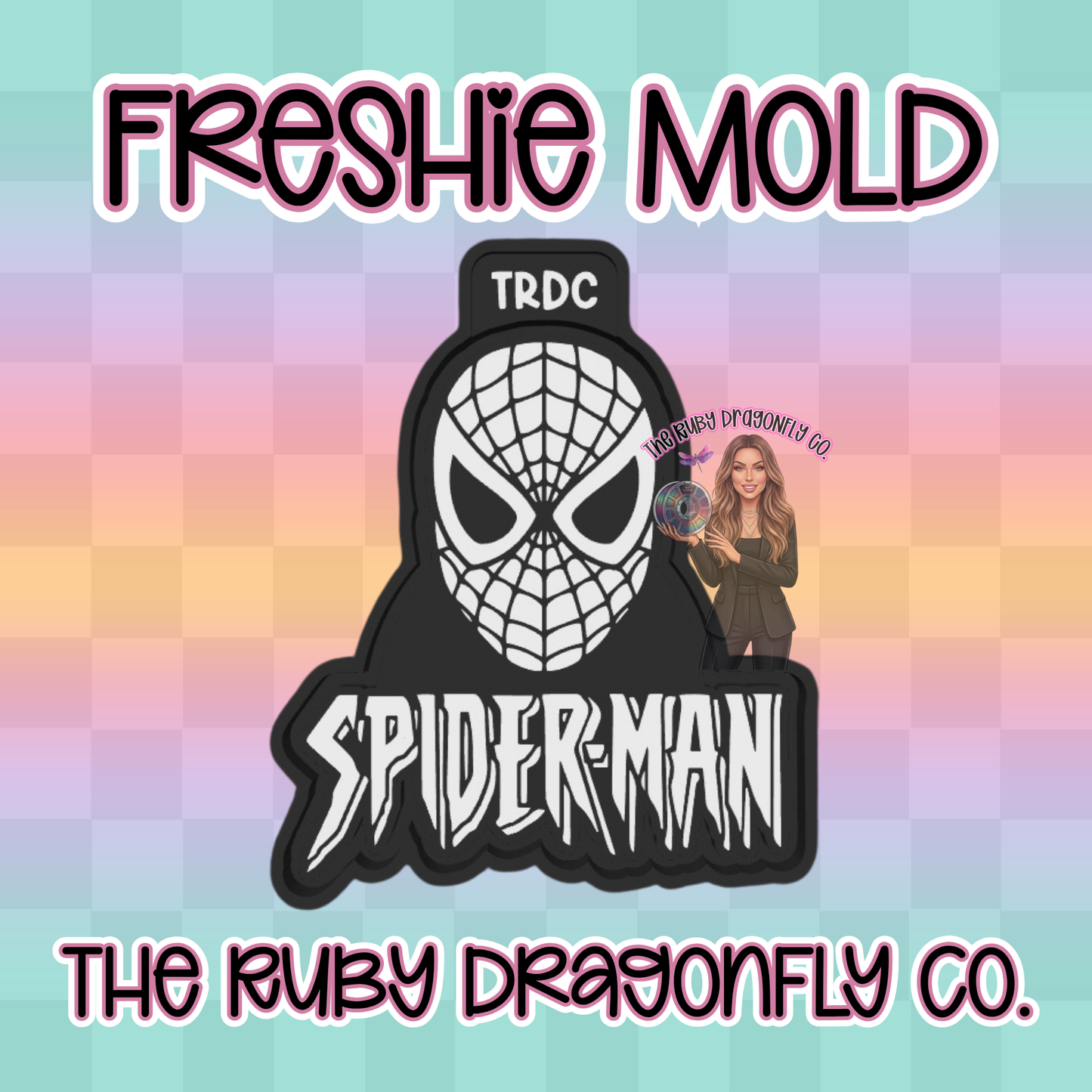 Spider Face Silicone Mold