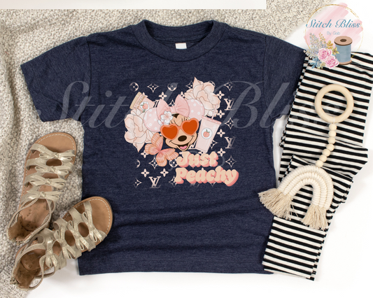 Just Peachy Mouse Tee