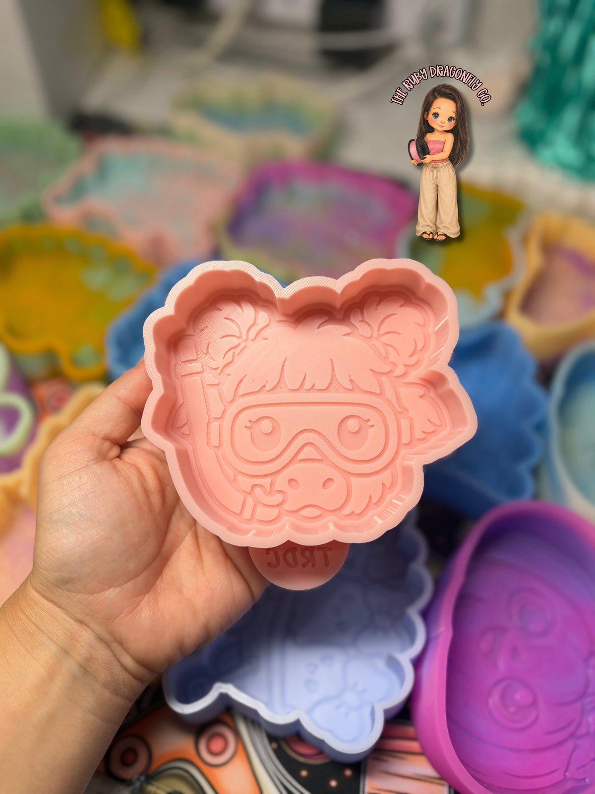 Suba Cow RTS silicone mold