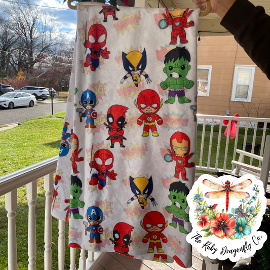 RTS Superhero Blanket