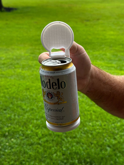 Beer Can Holder & Lid