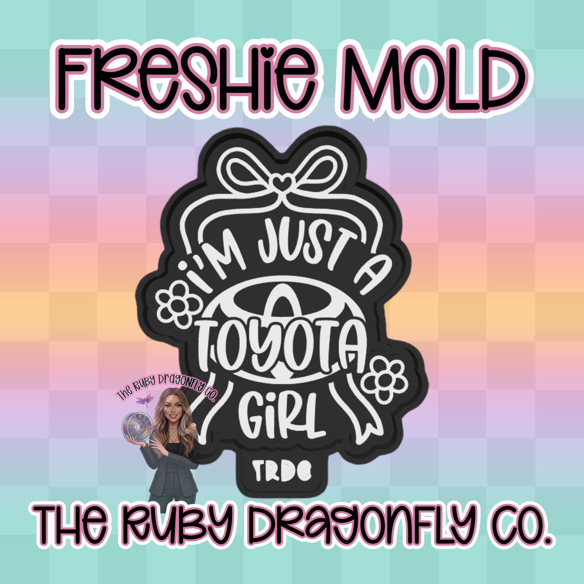 T.o.y.o.t.a. Girl Silicone Mold