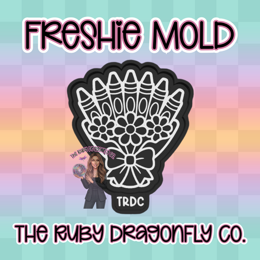 Crayon Bouquet Silicone Mold