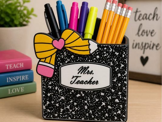 Notebook Pencil Holder