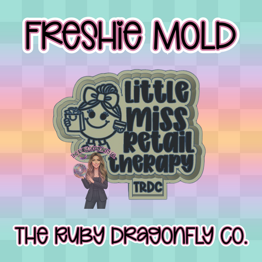 Little Miss Retail Therapy Silicone Mold